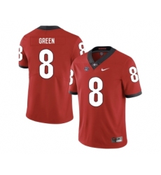 Georgia Bulldogs 8 A.J. Green Red College Football Jersey