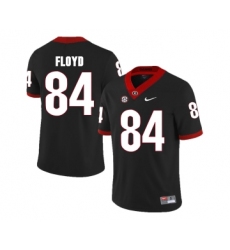 Georgia Bulldogs 84 Leonard Floyd Black College Football Jersey