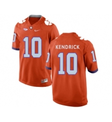 Clemson Tigers 10 Derion Kendrick Orange College Football Jersey