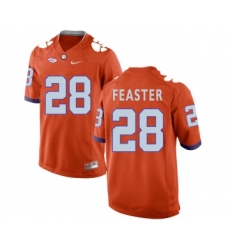 Clemson Tigers 28 Tavien Feaster Orange College Football Jersey