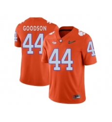 Clemson Tigers 44 B.J. Goodson Orange With Diamond Logo College Football Jersey