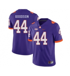 Clemson Tigers 44 B.J. Goodson Purple Nike College Football Jersey