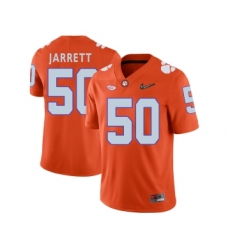 Clemson Tigers 50 Grady Jarrett Orange With Diamond Logo College Football Jersey