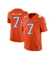 Clemson Tigers 7 Mike Williams Orange Nike College Football Jersey