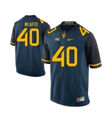 West Virginia Mountaineers 40 Pat McAfee Navy College Football Jersey