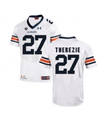 Auburn Tigers 27 Robenson Therezie White College Football Jersey