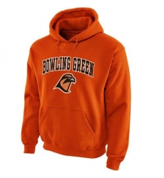 Bowling Green St. Falcons Orange Midsize Arch Pullover Hoodie