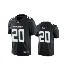 Men's New York Jets #20 Breece Hall 2022 Black Vapor Untouchable Limited Stitched Jersey
