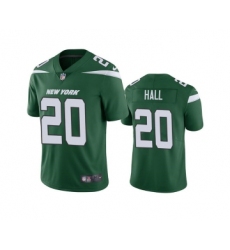 Men's New York Jets #20 Breece Hall 2022 Green Vapor Untouchable Limited Stitched Jersey