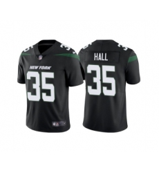 Men's New York Jets #35 Breece Hall 2022 Black Vapor Untouchable Limited Stitched Jersey