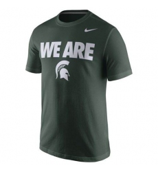 Michigan State Spartans Nike Team T-Shirt Green