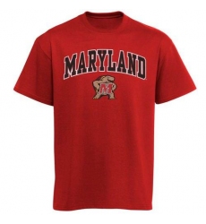 Maryland Terrapins New Agenda Arch Over Logo T-Shirt Red