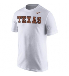 Texas Longhorns Nike Wordmark T-Shirt White