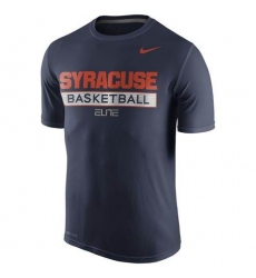 Syracuse Orange Nike Basketball Practice Performance T-Shirt Navy