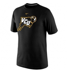 Nike VCU Rams 2014 New Logo Classic T-Shirt Black