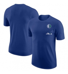 Men's Dallas Mavericks Blue 2022-23 City Edition T-Shirt