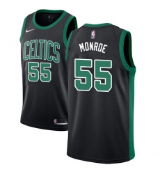 Youth Nike Boston Celtics #55 Greg Monroe Swingman Black NBA Jersey - Statement Edition