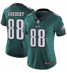 Women's Nike Philadelphia Eagles #88 Dallas Goedert Midnight Green Team Color Vapor Untouchable Limited Player NFL Jersey