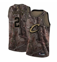 Men's Nike Cleveland Cavaliers #2 Collin Sexton Swingman Camo Realtree Collection NBA Jersey