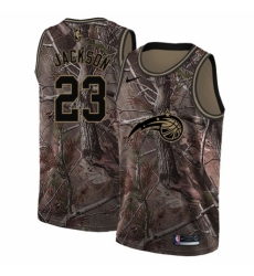 Men's Nike Orlando Magic #23 Justin Jackson Swingman Camo Realtree Collection NBA Jersey