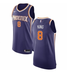 Women's Nike Phoenix Suns #8 George King Authentic Purple NBA Jersey - Icon Edition