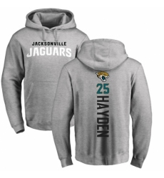 NFL Nike Jacksonville Jaguars #25 D.J. Hayden Ash Backer Pullover Hoodie