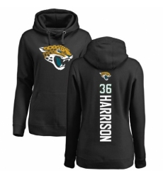 NFL Women's Nike Jacksonville Jaguars #36 Ronnie Harrison Black Backer Pullover Hoodie
