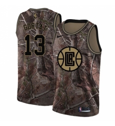 Youth Nike Los Angeles Clippers #13 Marcin Gortat Swingman Camo Realtree Collection NBA Jersey