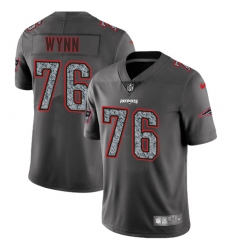 Men's Nike New England Patriots #76 Isaiah Wynn Red Alternate Vapor Untouchable Limited Player NFL Jersey