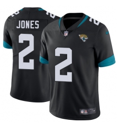Men's Nike Jacksonville Jaguars #2 Landry Jones Black Team Color Vapor Untouchable Limited Player NFL Jersey
