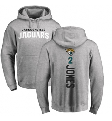 NFL Nike Jacksonville Jaguars #2 Landry Jones Ash Backer Pullover Hoodie