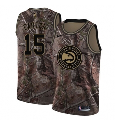 Women's Nike Atlanta Hawks #15 Vince Carter Swingman Camo Realtree Collection NBA Jersey