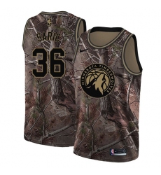 Men's Nike Minnesota Timberwolves #36 Dario Saric Swingman Camo Realtree Collection NBA Jersey