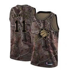Women's Nike Phoenix Suns #11 Jamal Crawford Swingman Camo Realtree Collection NBA Jersey