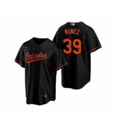 Women's Baltimore Orioles #39 Renato Nunez Nike Black Replica Alternate Jersey
