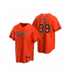 Women's Baltimore Orioles #39 Renato Nunez Nike Orange 2020 Replica Alternate Jersey