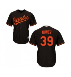 Youth Baltimore Orioles #39 Renato Nunez Replica Black Alternate Cool Base Baseball Jersey