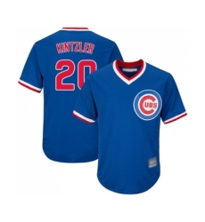 Youth Chicago Cubs #20 Brandon Kintzler Authentic Royal Blue Cooperstown Cool Base Baseball Jersey