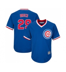 Youth Chicago Cubs #29 Brad Brach Authentic Royal Blue Cooperstown Cool Base Baseball Jersey
