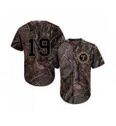 Men's Texas Rangers #19 Shelby Miller Authentic Camo Realtree Collection Flex Base Baseball Jersey