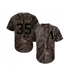 Youth Arizona Diamondbacks #35 Matt Andriese Authentic Camo Realtree Collection Flex Base Baseball Jersey