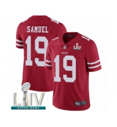 Youth San Francisco 49ers #19 Deebo Samuel Red Team Color Vapor Untouchable Limited Player Super Bowl LIV Bound Football Jersey