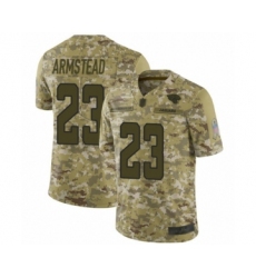 Youth Jacksonville Jaguars #23 Ryquell Armstead Limited Camo 2018 Salute to Service Football Jersey