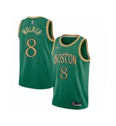 Men's Boston Celtics #8 Kemba Walker Swingman Green Basketball Jersey - 2019 20 City Edition