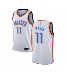 Youth Oklahoma City Thunder #33 Mike Muscala Swingman Green Salute to Service Basketball Jersey
