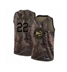 Men's Atlanta Hawks #22 Cam Reddish Swingman Camo Realtree Collection Basketball Jersey