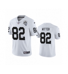 Men's Oakland Raiders #94 Carl Nassib White 2020 Inaugural Season Game Jersey