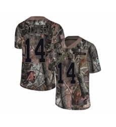 Youth New England Patriots #14 Mohamed Sanu Sr Camo Untouchable Limited Football Jersey