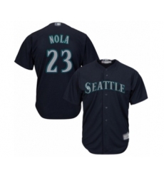 Youth Seattle Mariners #23 Austin Nola Authentic Navy Blue Alternate 2 Cool Base Baseball Player Jersey