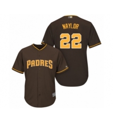 Youth San Diego Padres #22 Josh Naylor Authentic Brown Alternate Cool Base Baseball Player Jersey